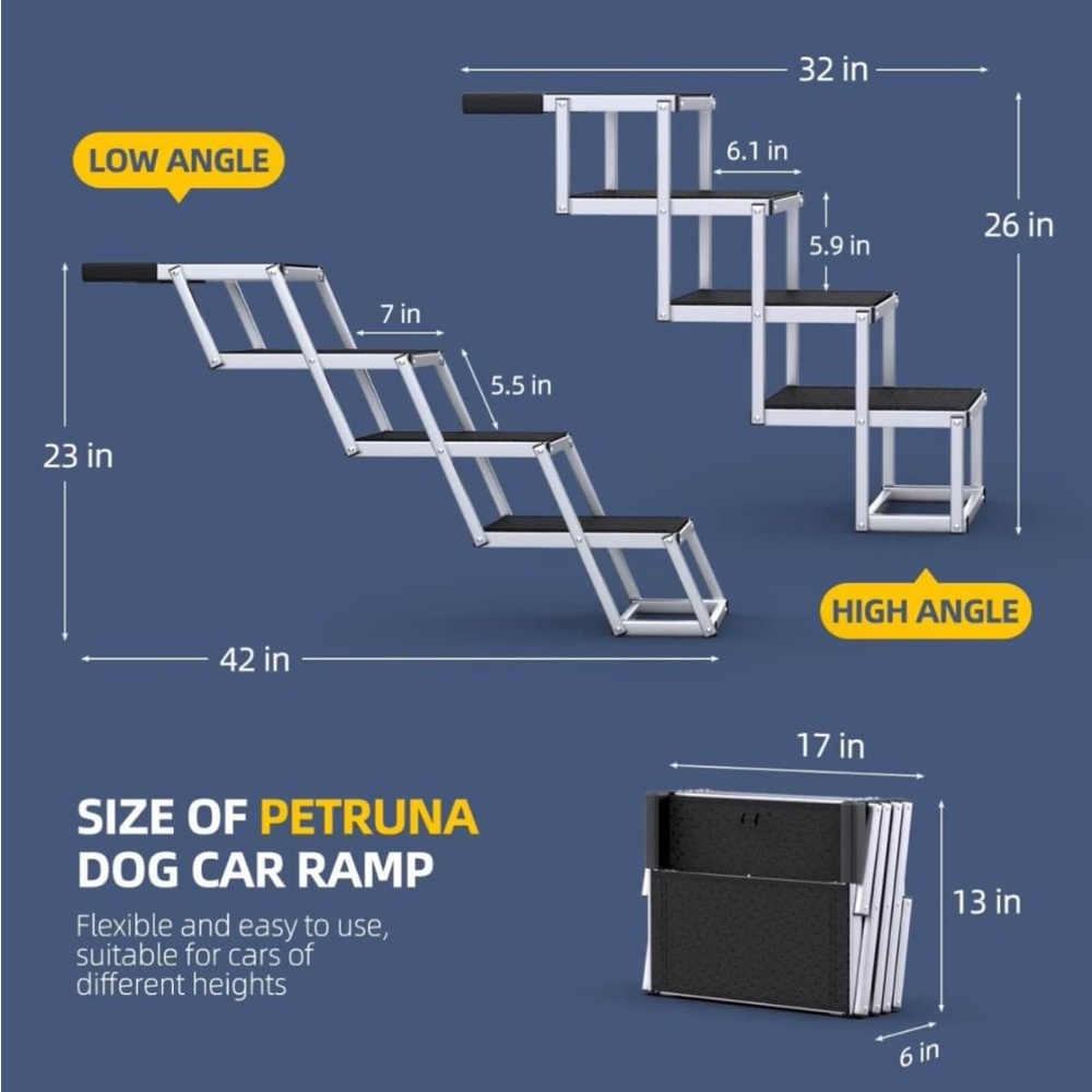 Comfortable Foldable Pet Ramp - Picture 4 of 5